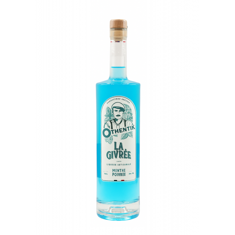 Liqueur de menthe poivrée 18° - Contenance 70cl